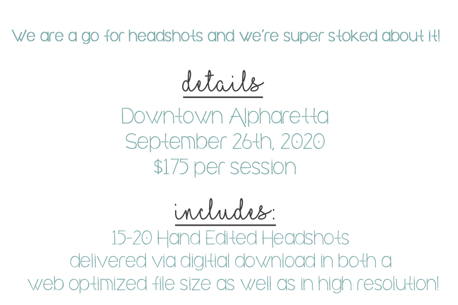 Professional Headshots Alpharetta