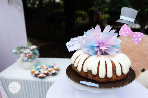 Gender Reveal cake alpharetta GA